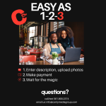 Ordering with Canty Media Group is easy as 1-2-3