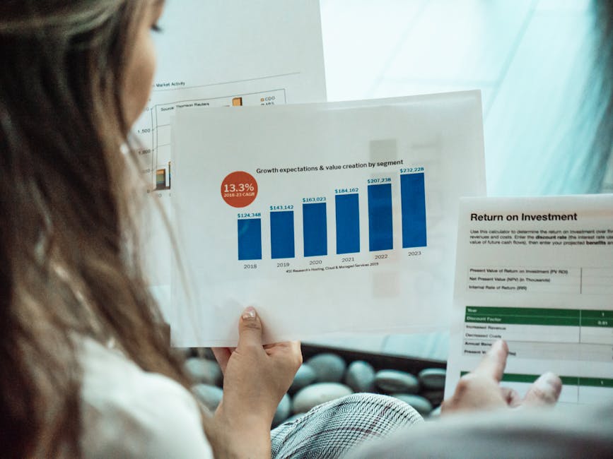 A graph showing upward trends in client ROI with a clear positive slope - digital marketing agency